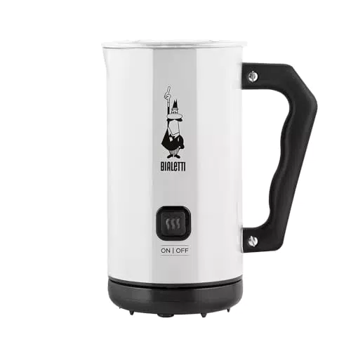 Bialetti Montalatte Elettrico per Cappuccino e Latte Caldo, Capacità 150 Ml