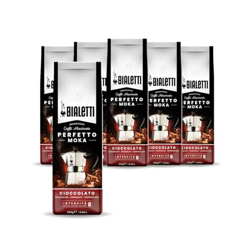 Bialetti Moka Caffè Macinato Gusto Cioccolato - 250 g