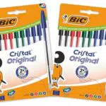 BIC Cristal Original - Penne a Sfera Punta Media per Scuola e Ufficio