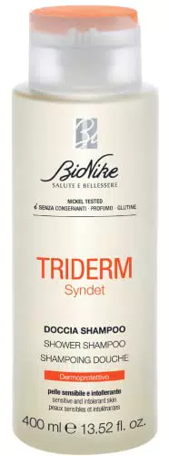 Bionike Tridem Syndet - Doccia Shampoo Dermoprotettivo per Pelli Sensibili