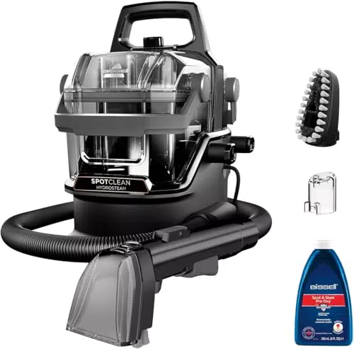 BISSELL SpotClean HydroSteam - Pulitore a Vapore per Tappeti e Tappezzeria