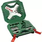 Bosch Set di Punte e Bit in Titanio X-Line per Trapano su Legno, Pietra e Metallo