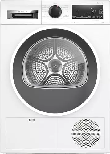 Bosch WQG24108IT Asciugatrice a Pompa di Calore con Programma Rapido e EasyClean