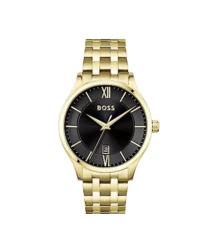 BOSS Orologio Analogico da Uomo con Cinturino in Acciaio Inossidabile