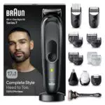 Braun MGK7491 - Regolabarba e Tagliacapelli Uomo 17-in-1 Styling Kit