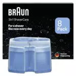 Braun ShaverCare Cartucce Ricarica per Stazione SmartCare, Formula Igienizzante al Limone