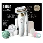 Braun Silk-épil 9 Flex SkinSpa - Epilatore Elettrico Donna Wet & Dry