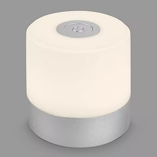 Briloner Mini Lampada da Tavolo Senza Fili Dimmerabile USB-C per Scrivania
