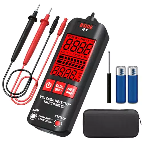 BSIDE A1 Mini Multimetro Digitale Tester Elettrico con Rilevamento NCV