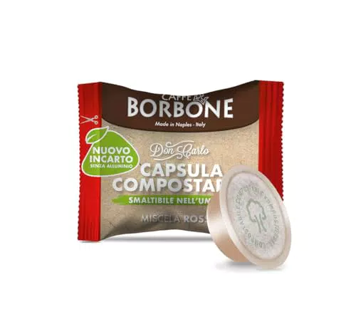 Caffè Borbone Don Carlo Compostabile - Capsule Compatibili Lavazza A Modo Mio