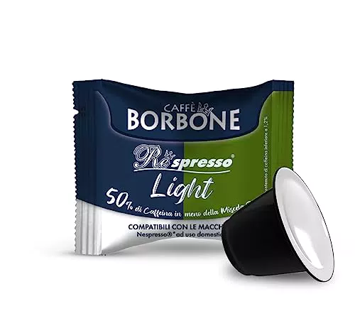 Caffè Borbone Respresso Miscela Light - Capsule Compatibili Nespresso