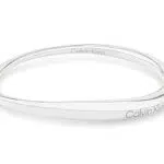 Calvin Klein Braccialetto Rigido da Donna Collezione Elongated Drops in Acciaio