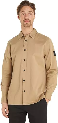 Calvin Klein Jeans Camicia Uomo Badge Shirt Casual
