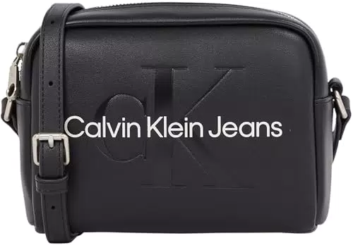 Calvin Klein Jeans Sculpted Camera Bag - Borsa a Tracolla Donna