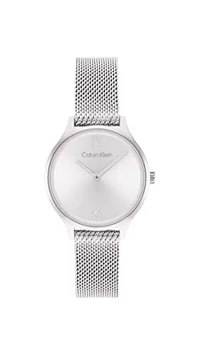 Calvin Klein Orologio Analogico da Donna con Cinturino in Acciaio Inossidabile