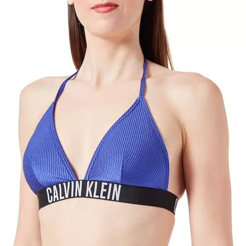 Calvin Klein Top Bikini Donna Triangel a Costine