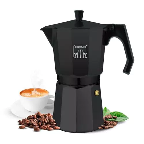 Cecotec Moka Express Cumbia Mokclassic 300 - Caffettiera Italiana in Alluminio