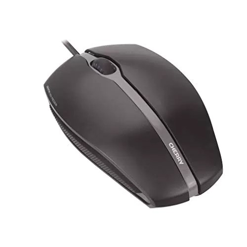 Cherry Gentix Mouse con Filo, Sensore Ottico e Design Simmetrico USB 2.0