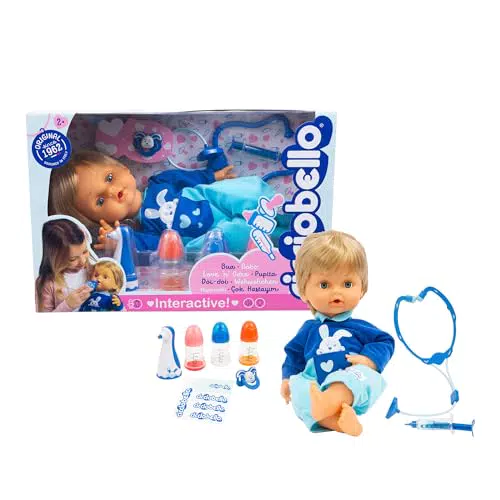 Cicciobello Bua - Bambola Interattiva con Accessori per la Cura dei Bambini