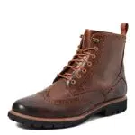 Clarks Batcombe Lord, Stivali da Motociclista Uomo, Marrone