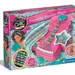 Clementoni Crazy Chic My Beads Lab - Kit Braccialetti Fai da Te per Bambine