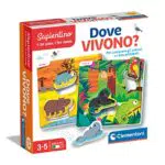 Clementoni Sapientino - Gioco Educativo Dove Vivono? per Bambini 3-5 Anni