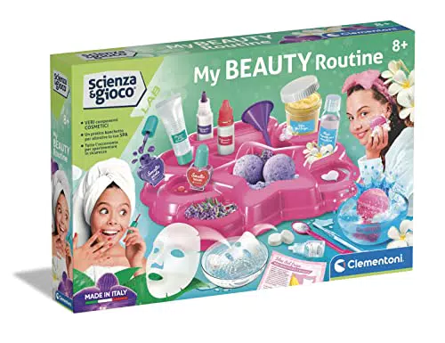 Clementoni My Beauty Routine - Laboratorio Cosmetico per Bambine 8+ Anni