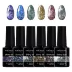 Meanai Cofanetto Diamond Shiny Star - Smalti Semipermanenti UV LED Vegan