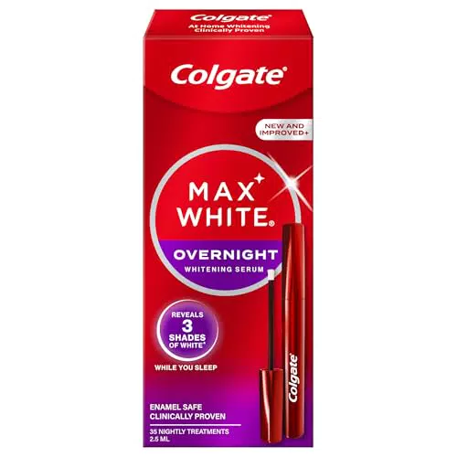 Colgate Max White Penna Sbiancante Notturno - Rivela 3 Toni di Bianco
