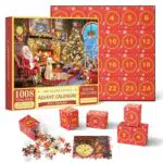 CRECAD Calendario Avvento 2024 Puzzle per Adulti - Gioco di Natale per Famiglia