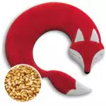 Leschi Cuscino Riscaldabile per Pancia, Schiena e Collo, Microonde, Semi di Grano