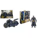 DC Comics Veicolo Batman Adventures 2 in 1 Batcycle Trasformabile Action Figure
