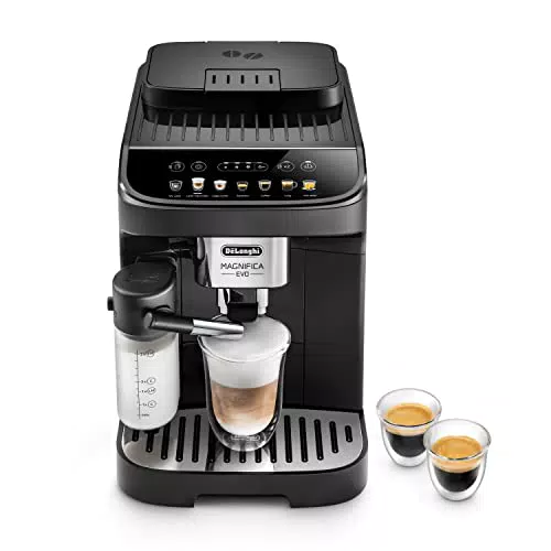 De'Longhi Magnifica Evo ECAM292.81.B - Macchina da caffè automatica con caraffa montalatte