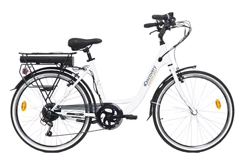 Denver E4000 Ebike - Bicicletta a Pedalata Assistita City Bike 26", Cambio Shimano 6 Velocità