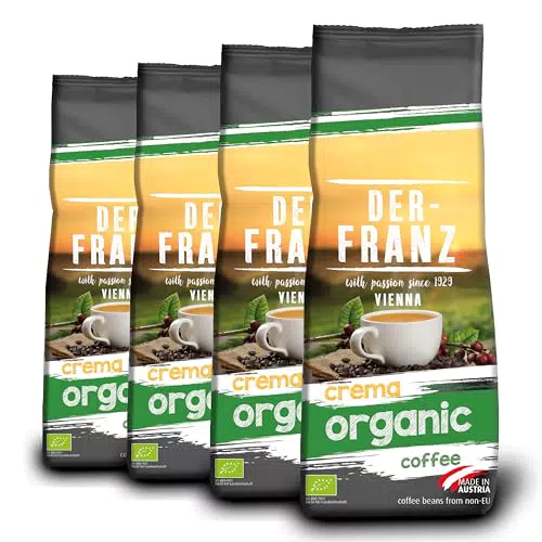 Der Franz Crema Biologico Caffè Macinato