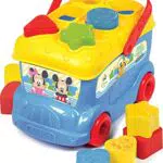 Clementoni- Disney Baby Casetta Forme e Colori Gioco per Bambini