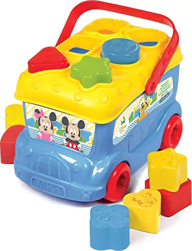 Clementoni- Disney Baby Casetta Forme e Colori Gioco per Bambini