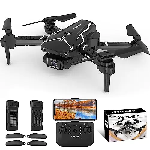 X19 Mini Drone con Telecamera 720P HD e Modalità Headless per Principianti