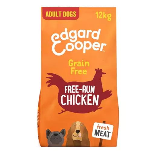 Edgard & Cooper Crocchette per Cani Adulti Senza Cereali - Cibo Secco Naturale
