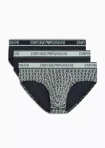 Emporio Armani Briefs Stretch Cotton Core Logoband per Uomo