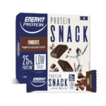 Enervit Snack Proteico Fondente Low Sugar - Ricco di Fibre e Senza Glutine