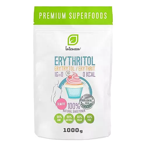 Eritritolo - Dolcificante Naturale Zero Calorie, Sostituto dello Zucchero