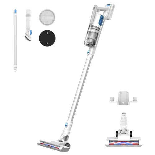 Eureka BR5 Slim Aspirapolvere Senza Fili leggero, 2 in 1 Scope Elettriche Ricaricabili