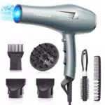 FaszinCare Asciugacapelli Professionale Ionico con Diffusore e Pettine Concentratore