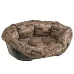 Ferplast Cuccia per Cane SOFA 12 in Cotone Lavabile, Lettino Antiscivolo