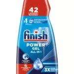 Finish Powergel Detersivo per Lavastoviglie - Gel per Stoviglie Protette
