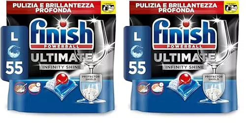 Finish Ultimate Infinity Shine Pastiglie Lavastoviglie Regular