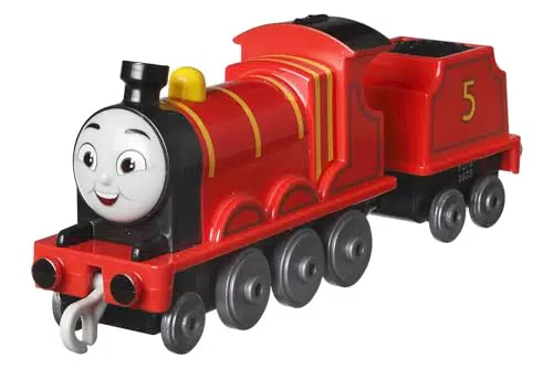 Fisher-Price Trenino Thomas - Locomotiva James Die-Cast per Bambini 3+ Anni