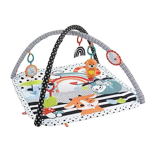 Fisher-Price Palestrina Musicale 3 in 1 per Neonati con Giocattoli Sensoriali
