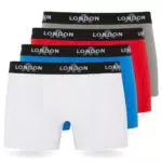 FM London Boxer Uomo in Cotone Aderenti e Confortevoli per Uso Quotidiano